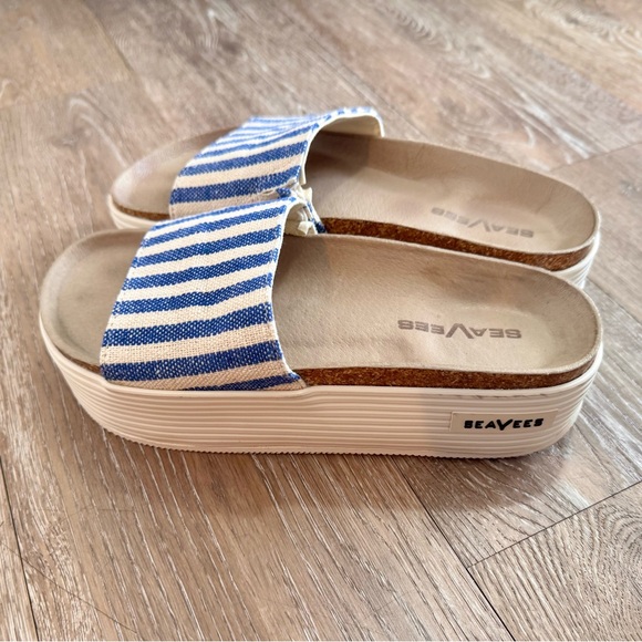 🆕 SeaVees Catalina Platform sandals / Size: 7 / NWOT - Picture 4 of 11